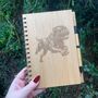 Personalised Bullmastiff Dog Engraved Notebook, thumbnail 3 of 5