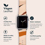 Sand Dunes Vegan Leather Apple Watch Band, thumbnail 2 of 7