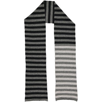 Stripe Soft Lambswool Scarf, 5 of 12
