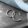 Sterling Silver Everyday Hoops, thumbnail 1 of 5