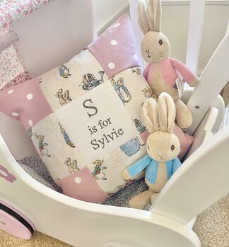 Peter Rabbit© Alphabet Cushion, 3 of 12