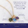 The 'Vip' Friends And Family Birthstone Necklace, thumbnail 1 of 12