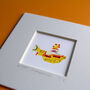 Yellow Submarine Mini Art Print, thumbnail 4 of 9