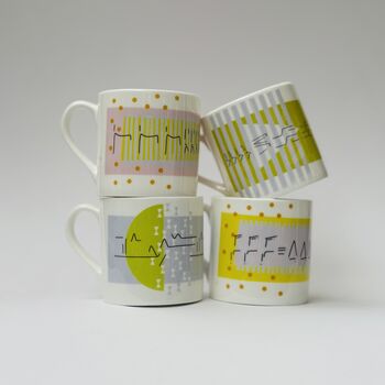 Blue Tit Song Bone China Mug, 2 of 4