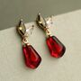 Pomegranate Seed Earrings, thumbnail 3 of 6