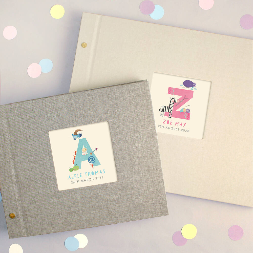 personalised baby album