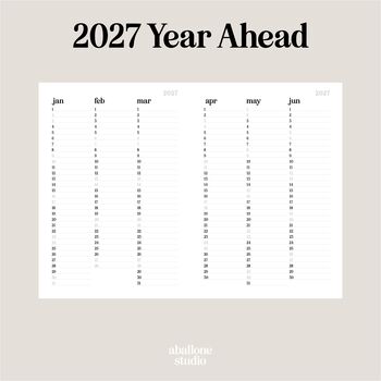 2026 Diary Weekly Planner A5 Hardback Organiser, 6 of 12