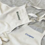 Organic Embroidered Mother's Day Matching Personalised Apron, thumbnail 3 of 11