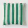 Hand Painted Sustainable Linen Cushion In Stripe Print, thumbnail 11 of 12