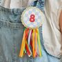 Colourful Customisable Birthday Badge, thumbnail 1 of 3