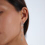 Quarter Sol Star Earrings, thumbnail 3 of 3