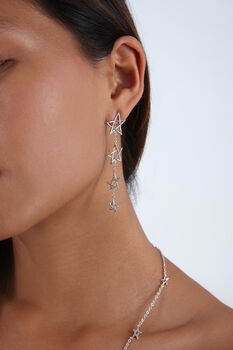 Quarter Sol Star Earrings, 3 of 3