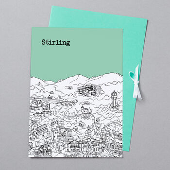 Personalised Stirling Print, 4 of 9
