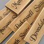 Personalised Hand Engraved Indoor Wooden Signs, thumbnail 2 of 4