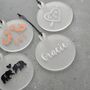 Couples Personalised Christmas Tree Decoration With Kissing Bears, thumbnail 3 of 11