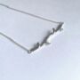 Branch Necklace In Sterling Silver, thumbnail 2 of 3