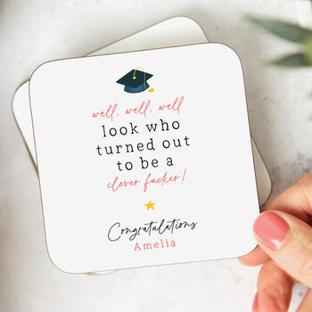 'Look Who Turned Out To Be Clever' Personalised Mug, 3 of 3