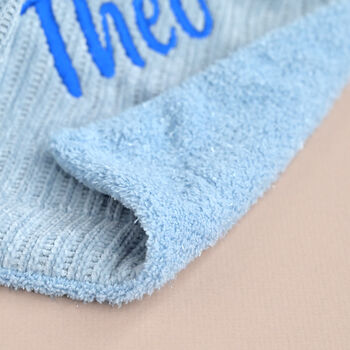 Personalised Baby Blanket And Bunny Comforter Gift Set, 11 of 11
