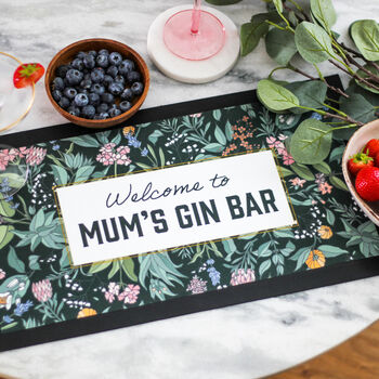 Personalised Drinks And Cocktail Home Bar Runner, 3 of 3
