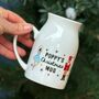 Christmas Bone China Milk Mug With Nutcrackers And Ballerinas, thumbnail 3 of 10