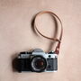 Personalised Leather Camera Wrist Strap, thumbnail 4 of 9
