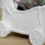 It's A Boy Ceramic Buggy Planter Baby Shower Gift, thumbnail 5 of 6