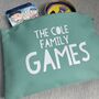 Personalised Family Games Travel Pouch, thumbnail 3 of 3