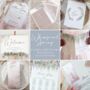 Whimsical Spring Wedding Invitation Stack, thumbnail 4 of 8