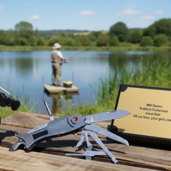 Personalised Fishing Multi Function Pocket Tool, 6 of 9
