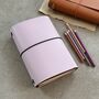 Custom Make Your A5 Personalised Refillable Flip Flap Journal Your Way, thumbnail 10 of 12