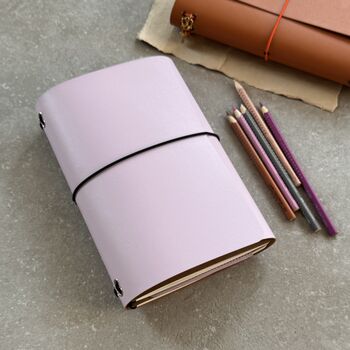 Custom Make Your A5 Personalised Refillable Flip Flap Journal Your Way, 10 of 12