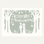 Personalised Wedding Card, Large A5, thumbnail 5 of 6