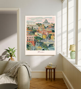 Rome Travel City Art Print, 5 of 5