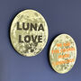 Mini Moon Personalised Wall Plaque, thumbnail 4 of 11