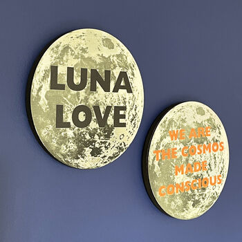 Mini Moon Personalised Wall Plaque, 4 of 11