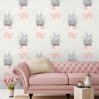 Ludic Pineapple Wallpaper By Woodchip And Magnolia, 4 of 9