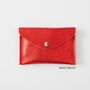 Pink Leather Coin And Card Envelope Purse, thumbnail 5 of 8