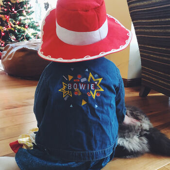 Personalised Embroidered Children's Denim Jacket, 5 of 12