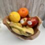 21cm Hand Carved Teak Root Star Bowl Wood Serving Dish, thumbnail 11 of 12