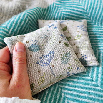 Blue Parsley Wheat Hand Warmers, 3 of 4