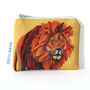 Lion And Cheetah Children’s Coin Purse, Kids Wallet, thumbnail 1 of 4