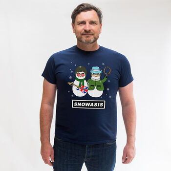 Mens Christmas Oasis T Shirt, 3 of 3