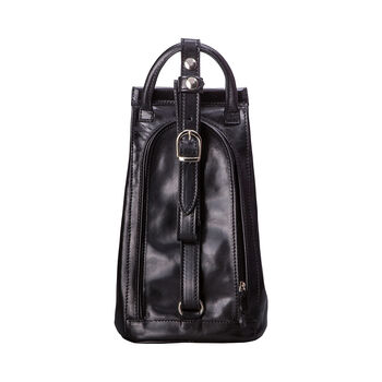 Personalised Women's Leather Small Backpack 'Carli', 5 of 12