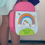 Personalised Unicorn Lunch Bag, thumbnail 3 of 6
