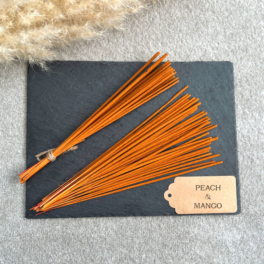 Peach And Mango Scented Incense Sticks, 1 of 6