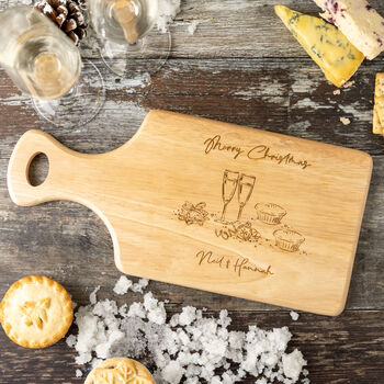 Merry Christmas Serving Board For Couple, 6 of 6