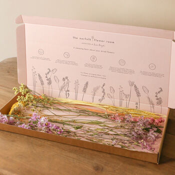 Spring Meadow Large Dried Flower Letterbox Gift, 4 of 6