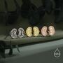 Sterling Silver Mitochondria Stud Earrings, thumbnail 7 of 12