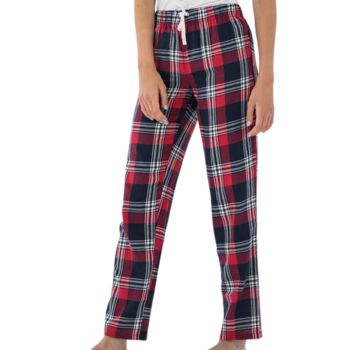 Women Tartan Cotton Flannel Tartan Lounge Pants, 2 of 6