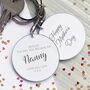 The Day You Became My Nanny Personalised Keyring, thumbnail 1 of 2